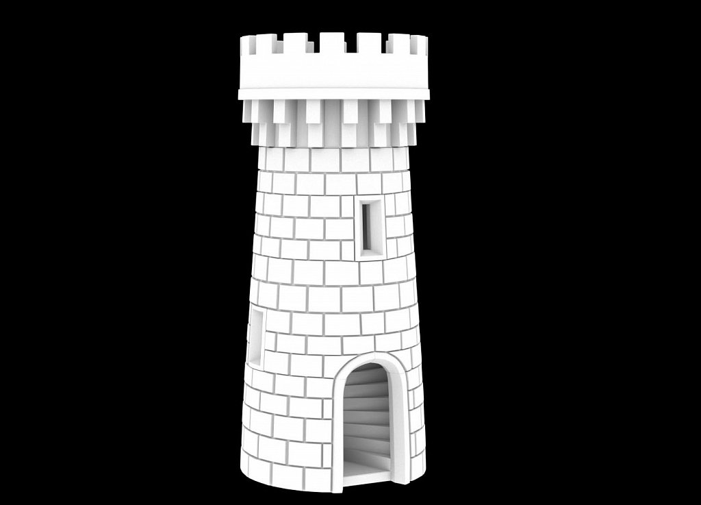 Castle Dice Tower